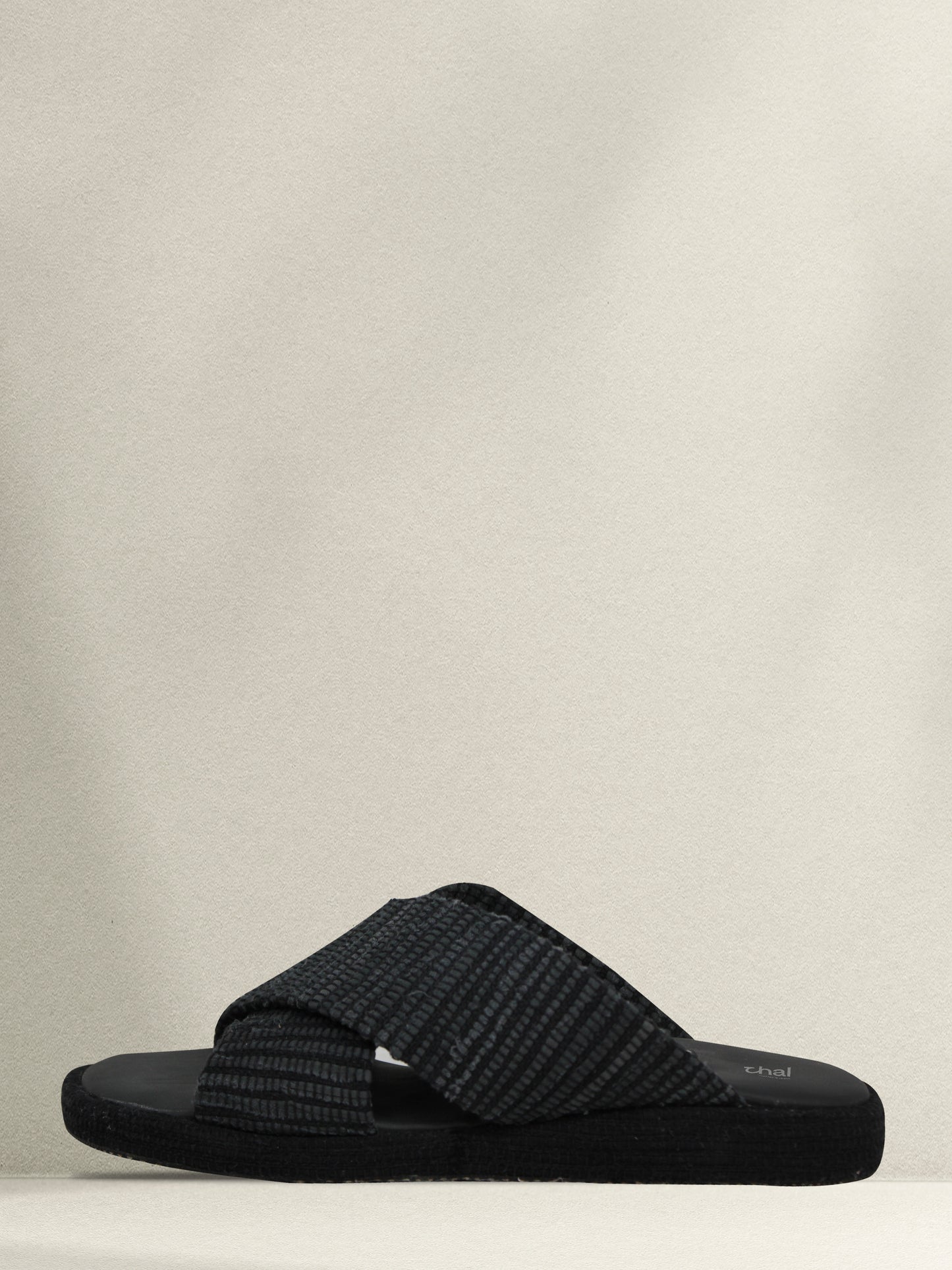 Criss Cross Black Upcycled