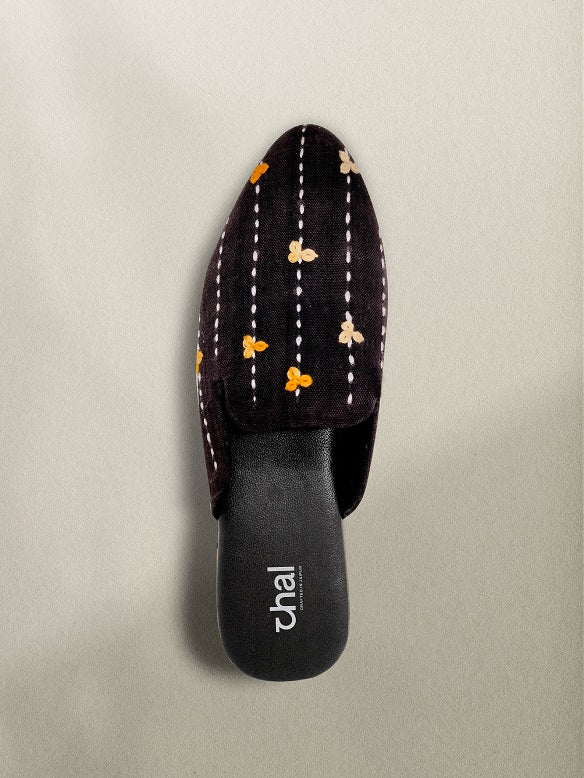 Bougainvillea Black Mule