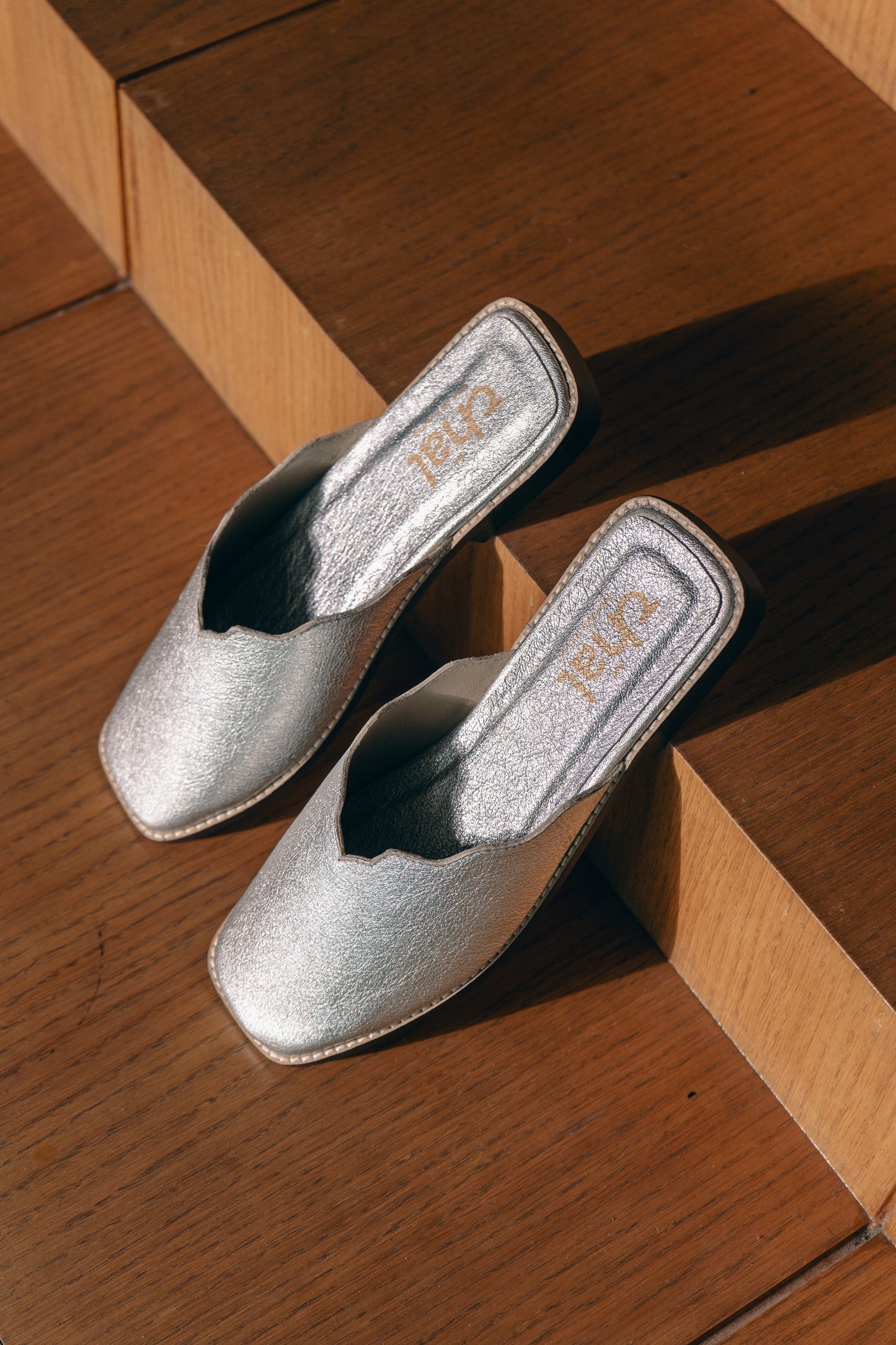 Silver Jaipur Mule