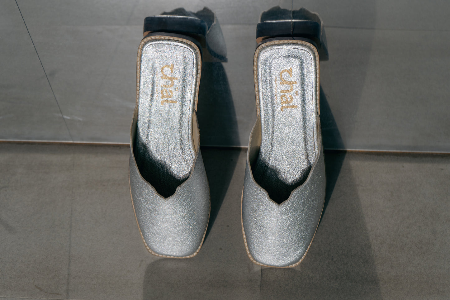 Silver Jaipur Mule