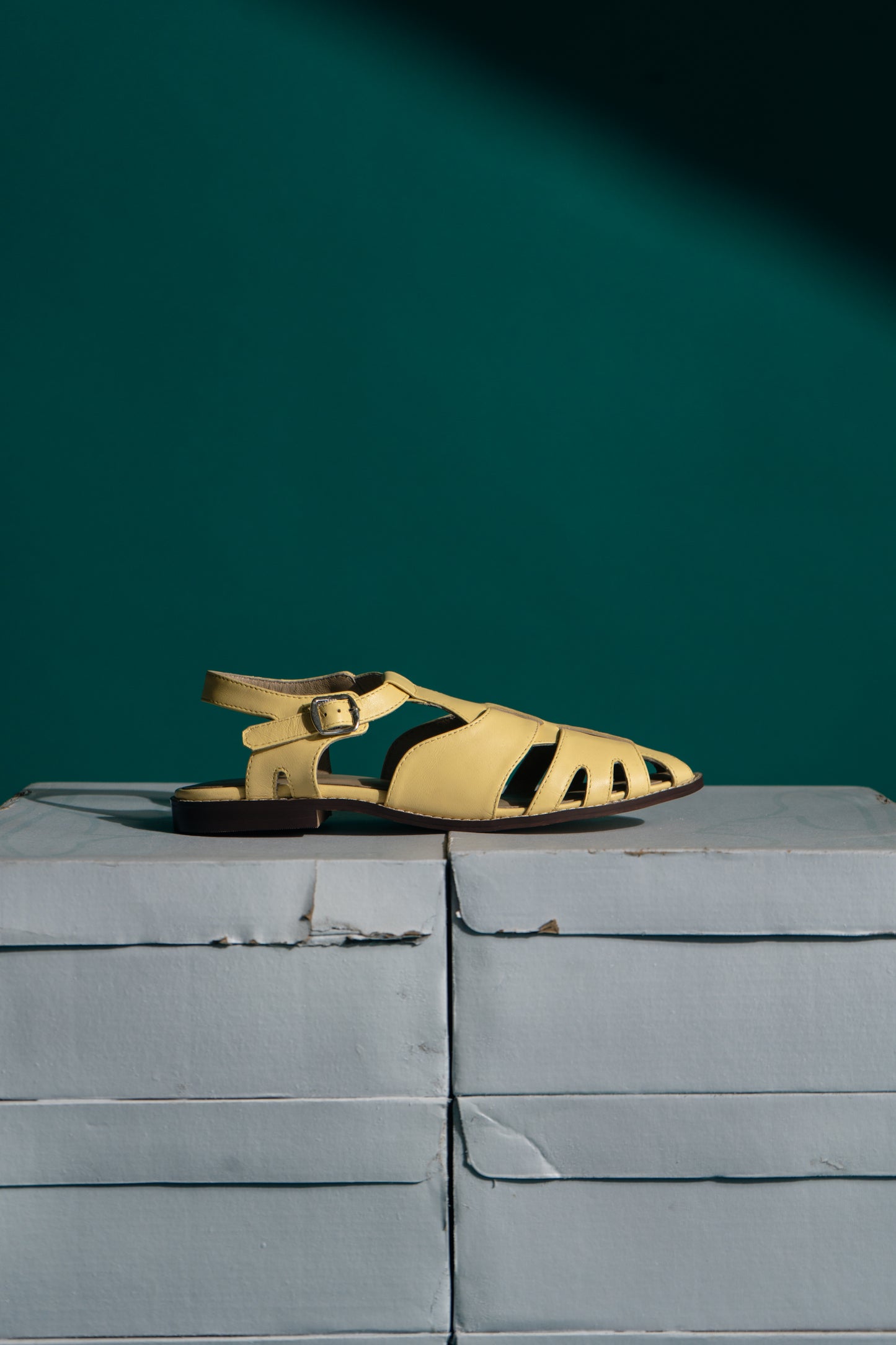 Yellow Fisherman Sandal