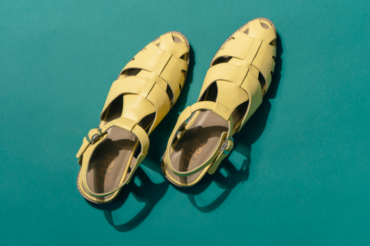 Yellow Fisherman Sandal