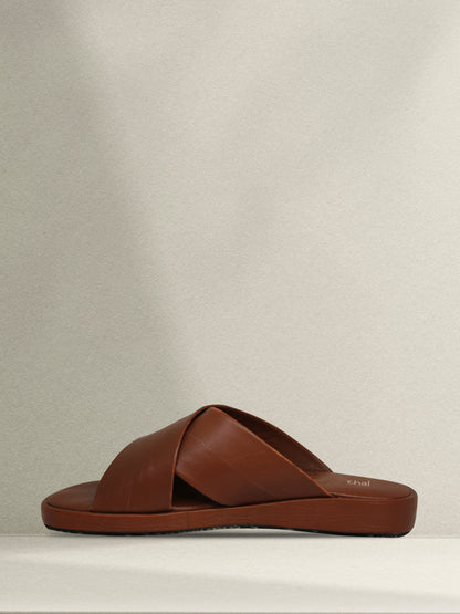 Criss Cross Leather