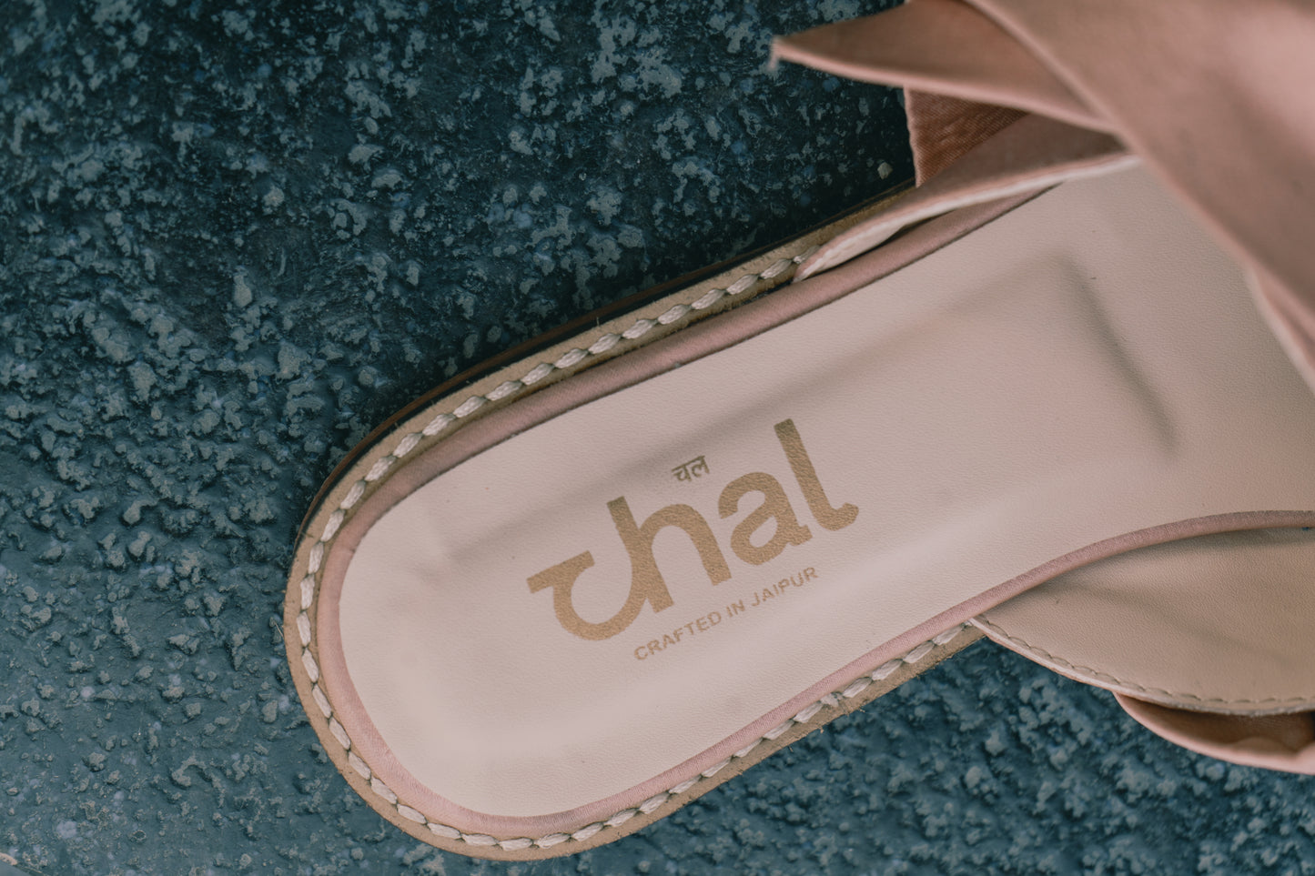 Serena Mule (Pink Satin)