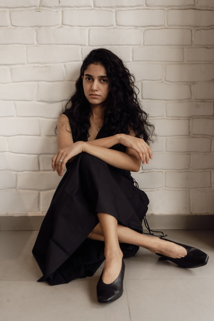 Black Court Shoe