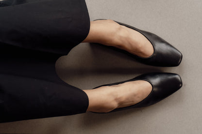 Black Court Shoe