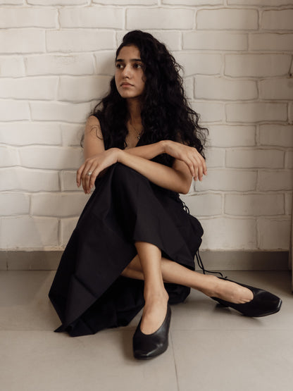 Black Court Shoe