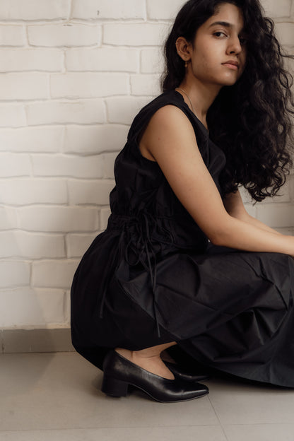 Black Court Shoe
