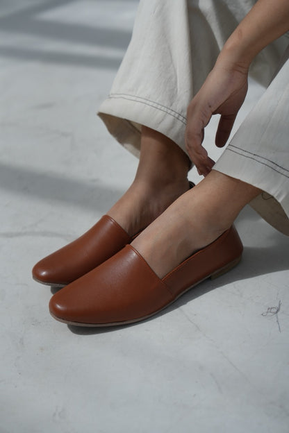 Ballerina Tan Brown