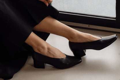 Black Court Shoe