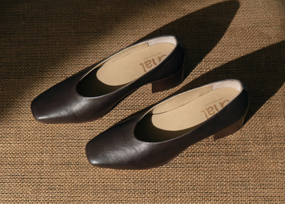 Brown Court Shoe