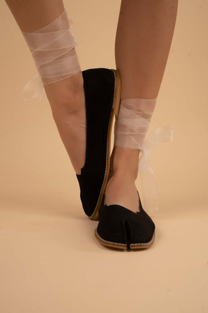 LARA Jaipur Tabi (Charcoal Black)