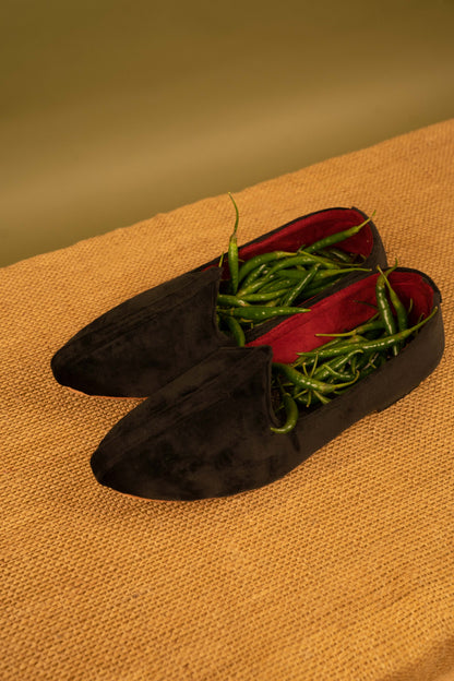 Maharani Mojari (black)