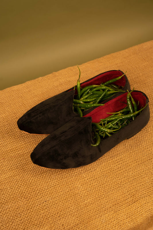 Maharani Mojari (black)