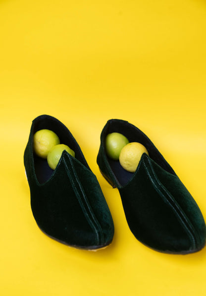 Maharani Mojari (Green)