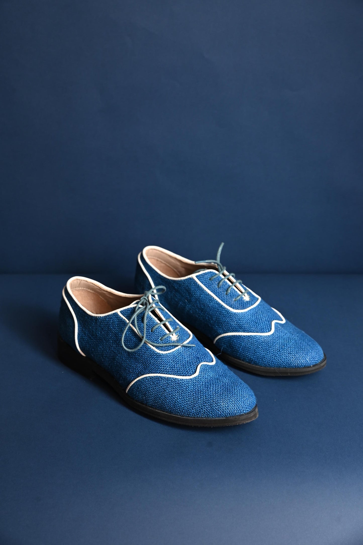 Roshni Oxfords (Electric Blue)