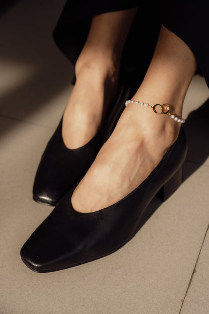 Black Court Shoe