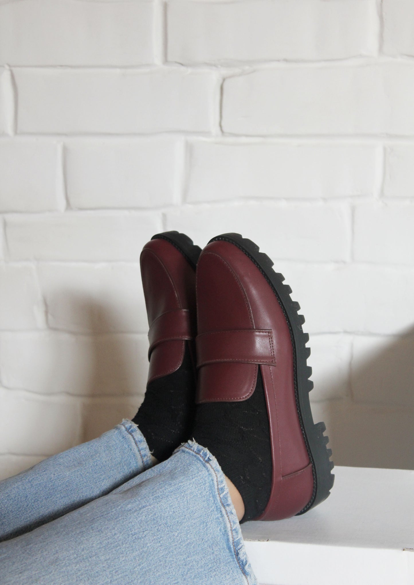 Maroon Loafer