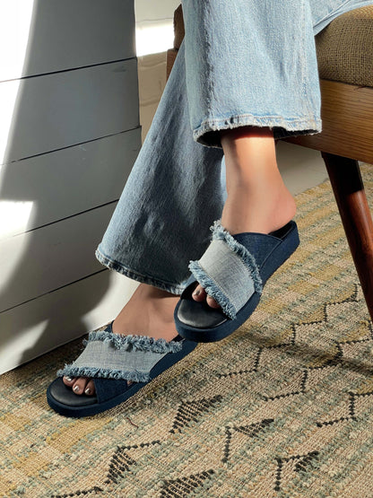 Criss Cross Denim Light